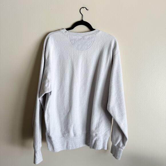 Kansas Jayhawks Champion Reverse Weave Crewneck Pullover Sweatshirt Large KU - Picture 6 of 7